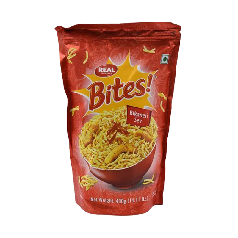 Picture of Real Namkeen Bites Bikaneri Sev - 400g
