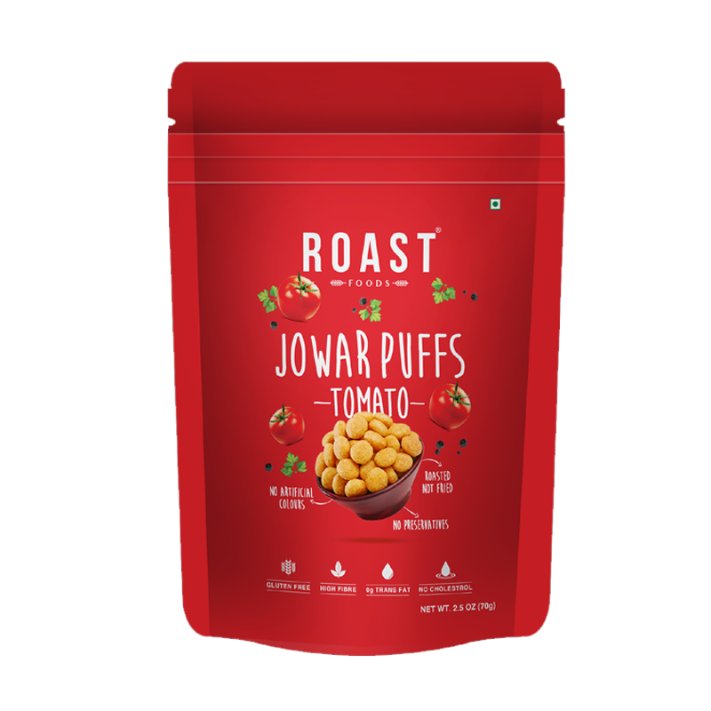Picture of Roast Foods Jowar Puff Indian Tomato - 70g