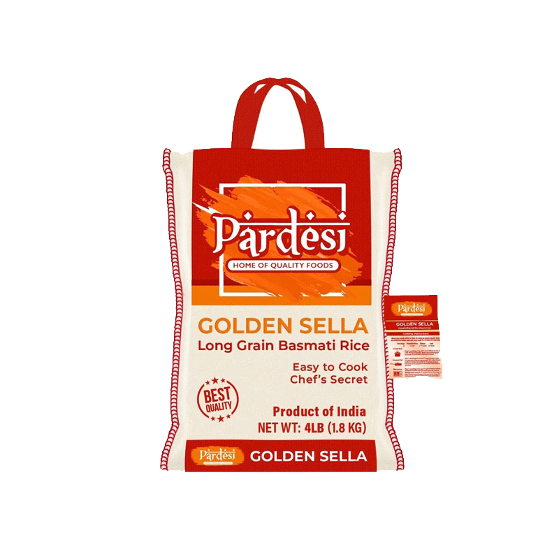Picture of Pardesi Golden Sella Basmati Rice - 4lb