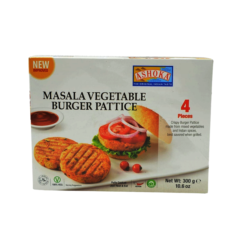 Picture of Ashoka Masala Veggie Burger Pattie FRZ - 300g*4