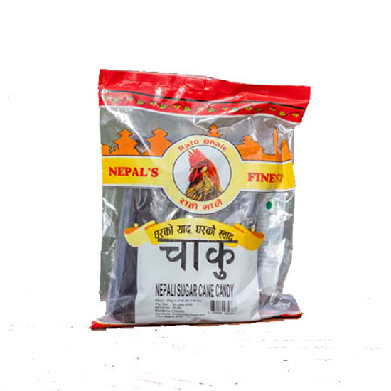 Picture of Rato Bhale Sugar Cane Candy Chaku-200g