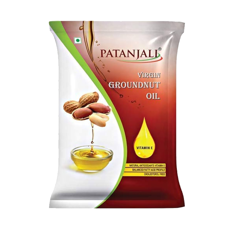 Picture of Patanjali Virgin Peanut Oil - 1lt
