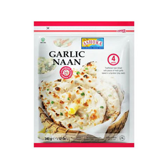 Picture of Ashoka Garlic Naan FRZ - 340g*4