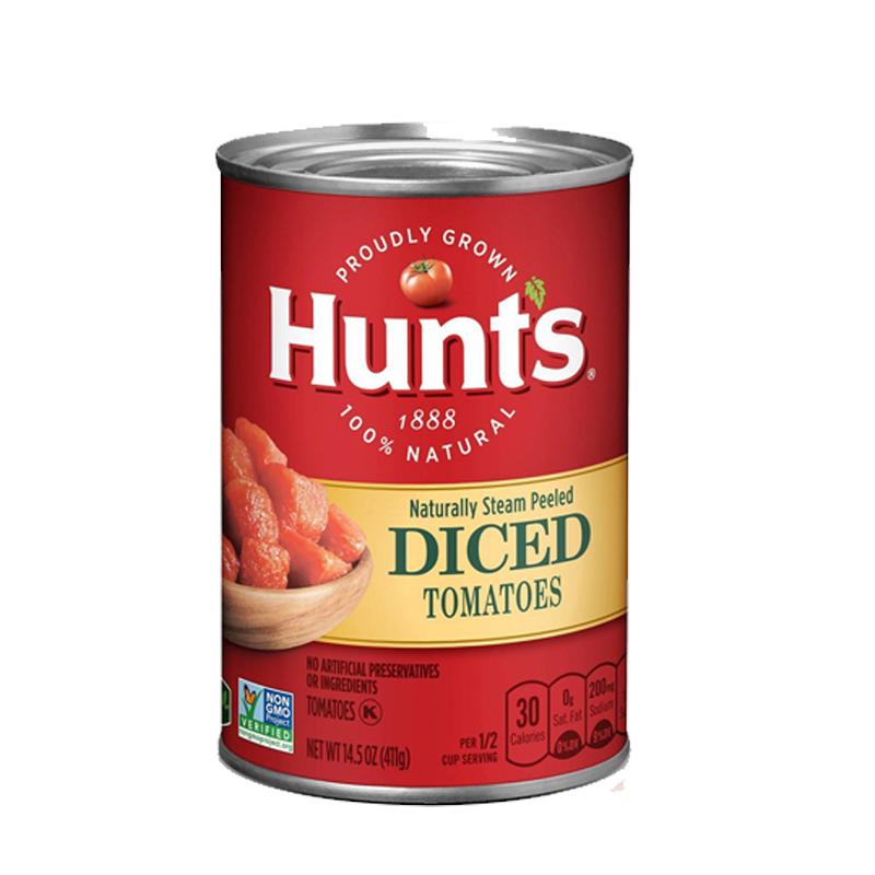 Picture of Hunts Tomatoes Diced - 411g
