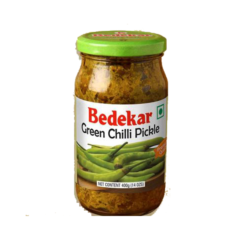 Picture of Bedekar Green Chilli Pickle - 400g