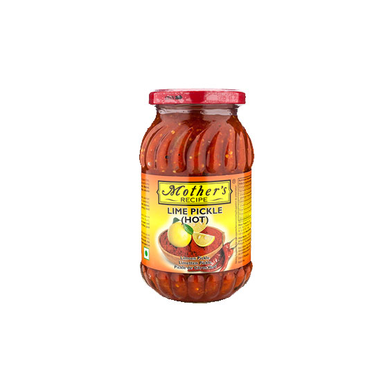 Picture of Mothers R Lime Pickle Hot -500g