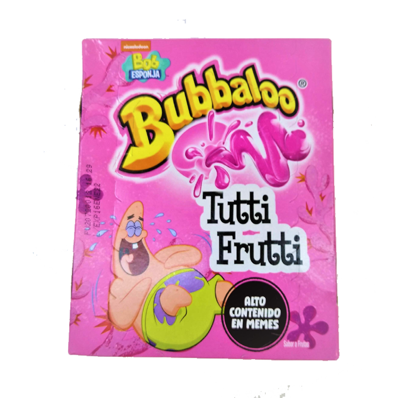 Picture of Bubbaloo Mexican Tutti Frutti Gum - 5g