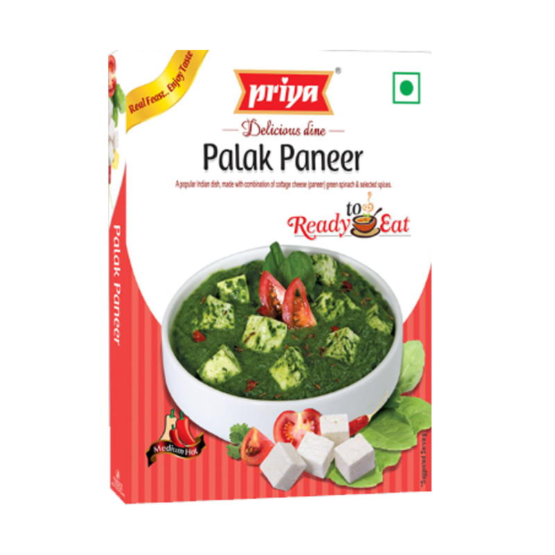 Picture of Priya Palak Paneer RTE - 300g