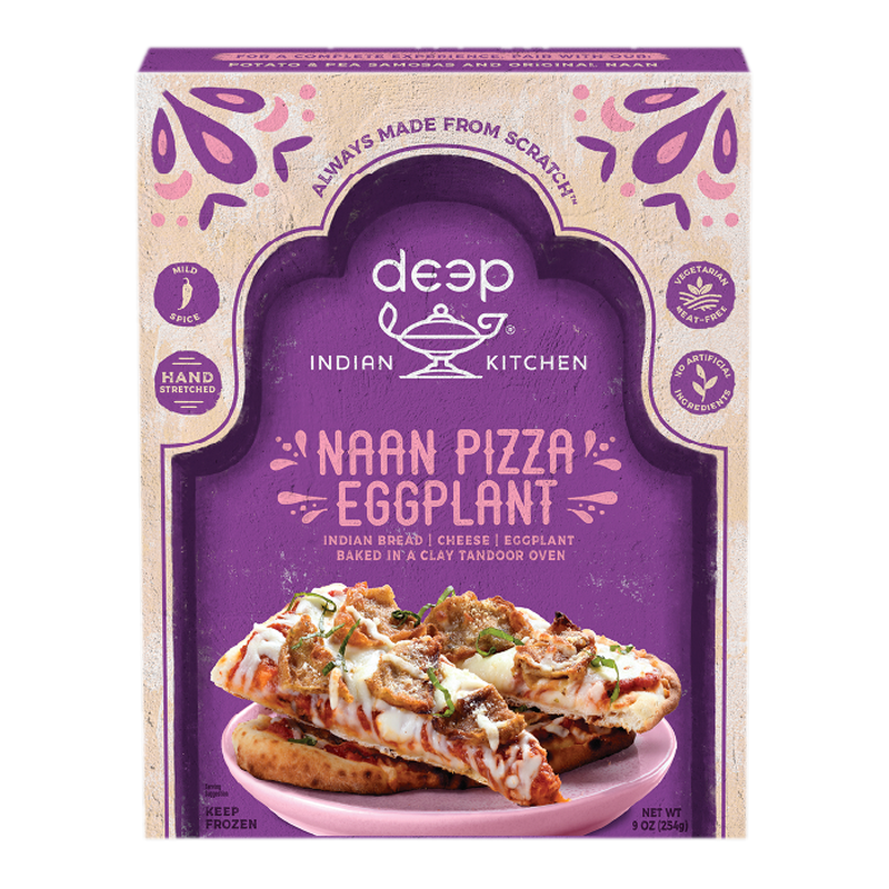Picture of Deep Naan Pizza Eggplant FRZ - 240g
