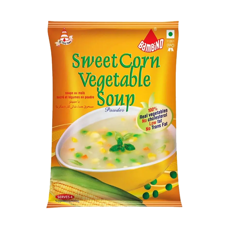 Picture of Bambino Sweet Corn Veg Soup Mix - 50g