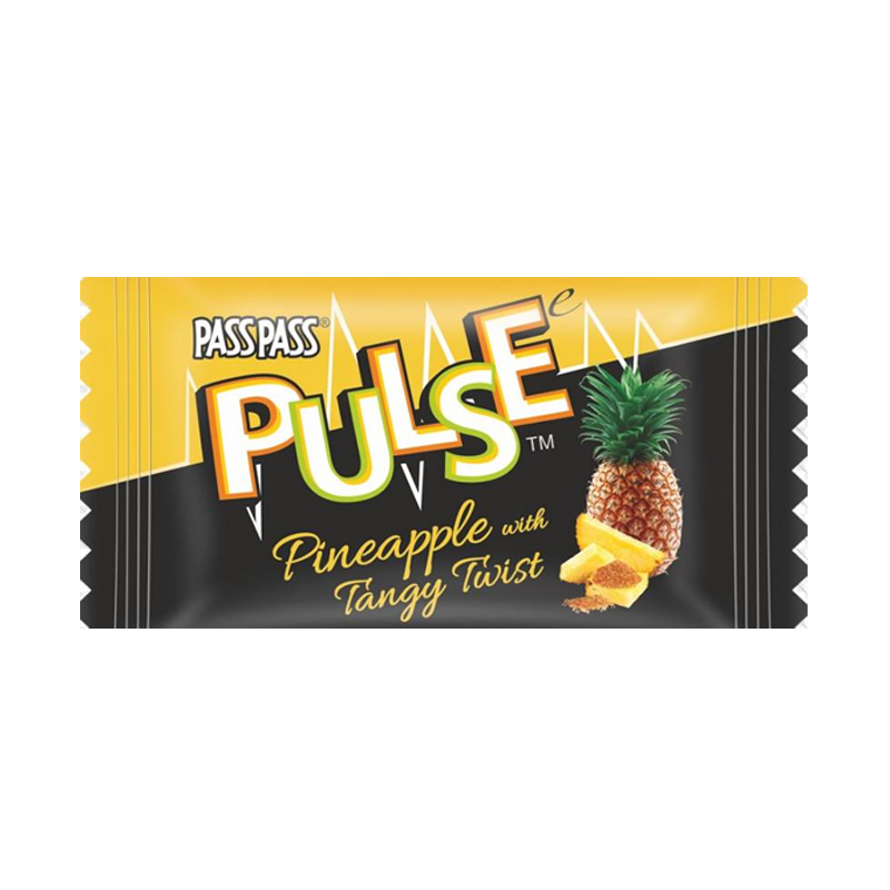 Picture of Passpass Pulse Pineapple Candy -100g