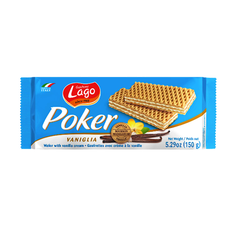 Picture of Lago Poker Vanilla Wafer - 150g