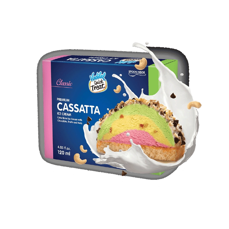 Picture of Vadilal Cassatta Ice Cream FRZ - 120ml
