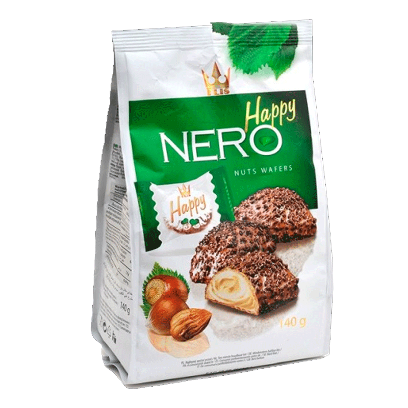 Picture of Nero Nuts Wafers Hazelnuts - 140g