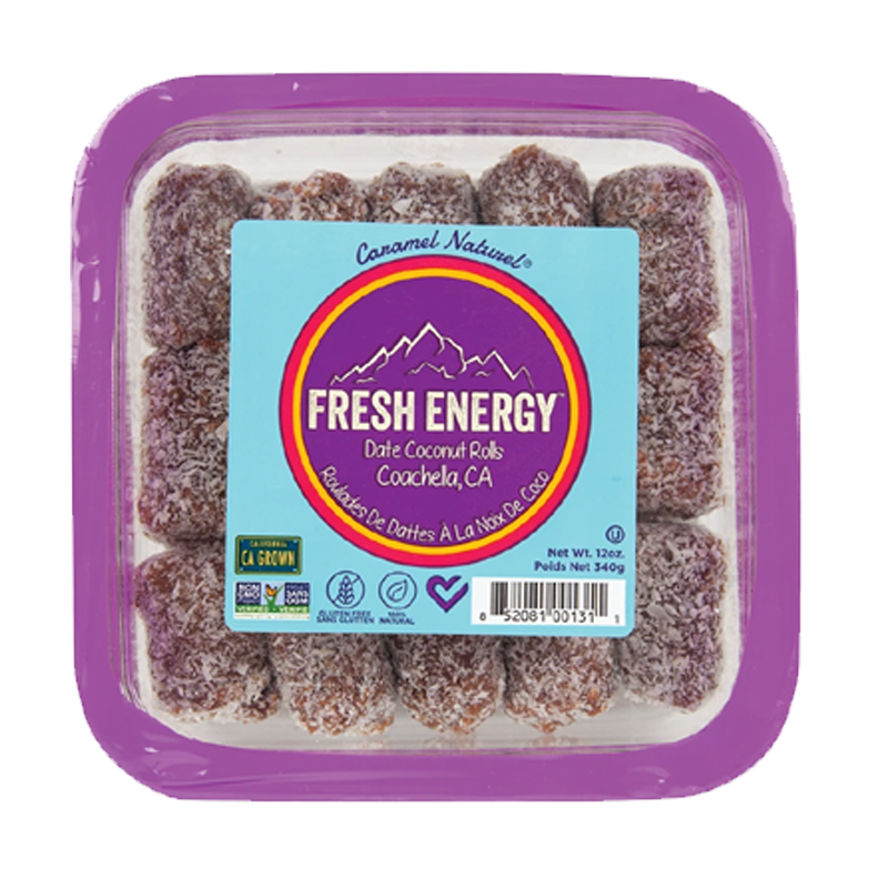 Picture of Fresh Energy Date Coconut Rolls with Almonds - 12oz