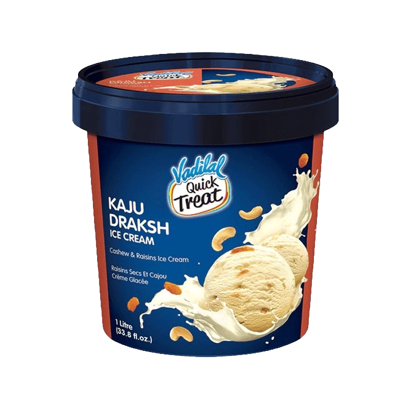 Picture of Vadilal Kaju Draksh Ice Cream FRZ - 1lt