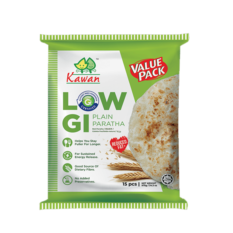 Picture of Kawan Low GI Plain Paratha FRZ - 975g*15