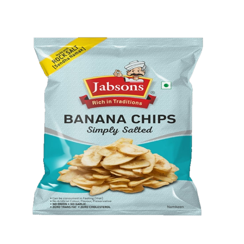 Picture of Jabsons Banana Chips Simply Salted - 150g