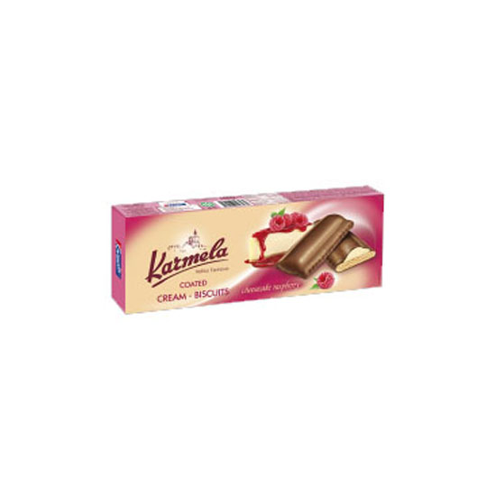 Picture of Karmela Cream Biscuits Raspberry - 216g