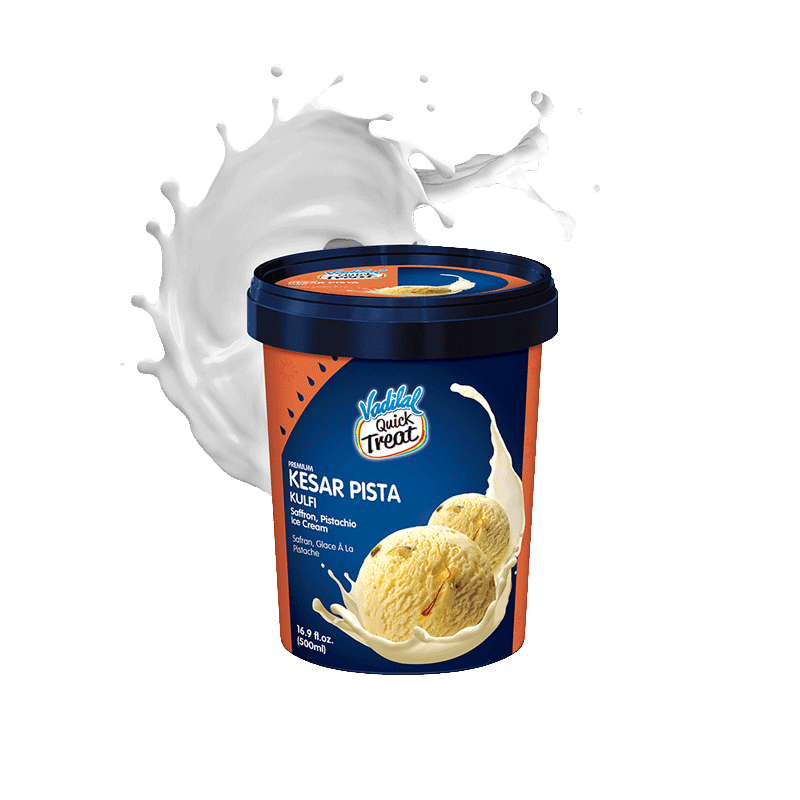 Picture of Vadilal Kesar Pista Tub Ice Cream FRZ - 140ml