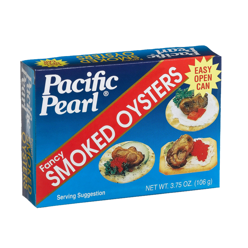 Picture of Pacific Pearl Smoked Oyesters - 3.75oz