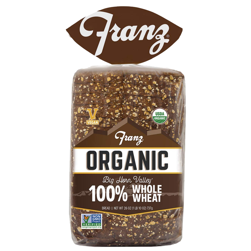 Picture of Franz Organic Whole Grain Wheat Bread - 737g