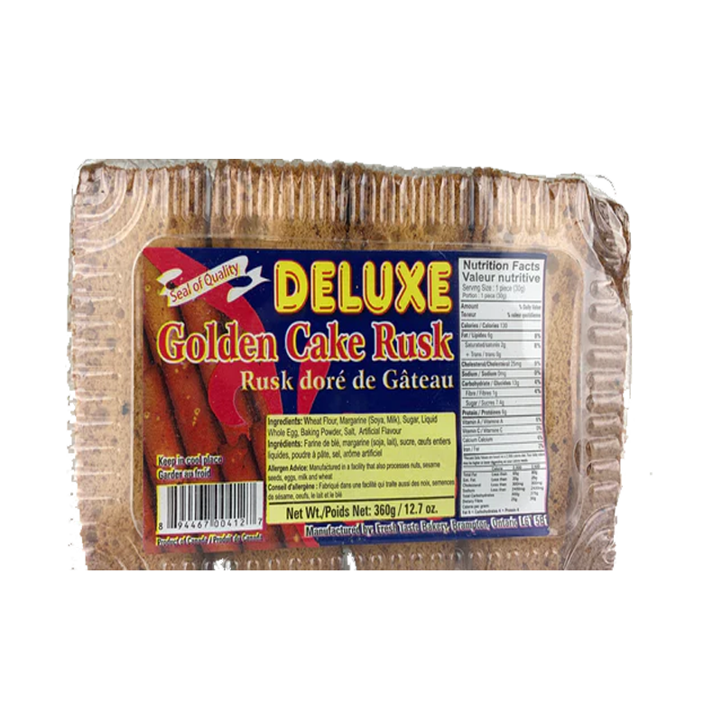 Picture of Deluxe Golden Cake Rusk - 360g