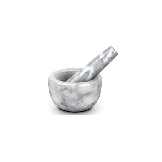 Picture of Starwer Marble Mortar & Pestle - 13cm * 12cm