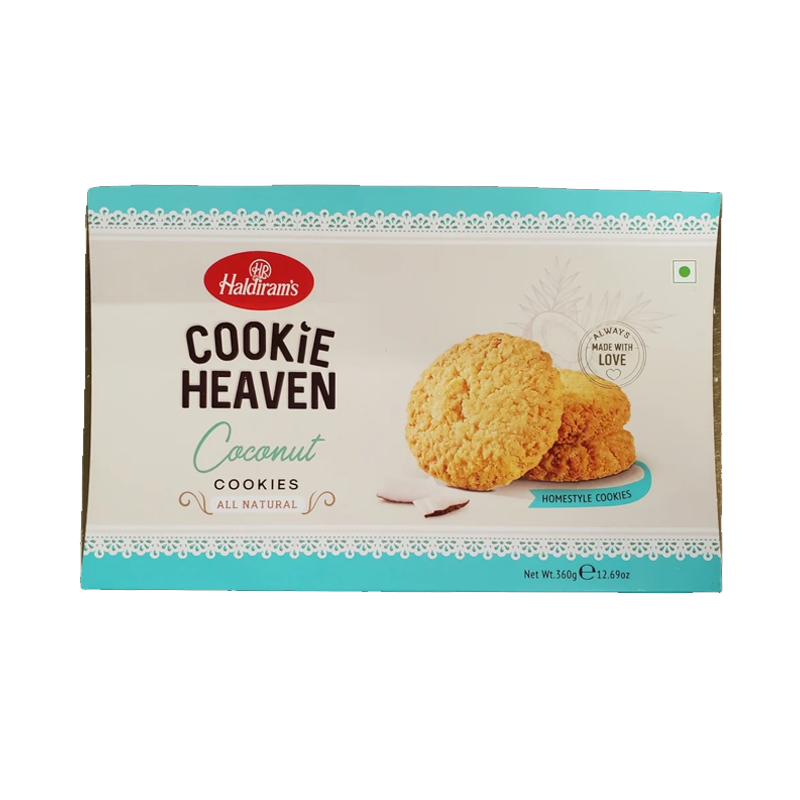 Picture of Haldirams Cookie Heaven Coconut Cookies - 360g
