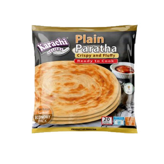 Picture of Karachi Delight Plain Paratha FRZ - 400g*5+2