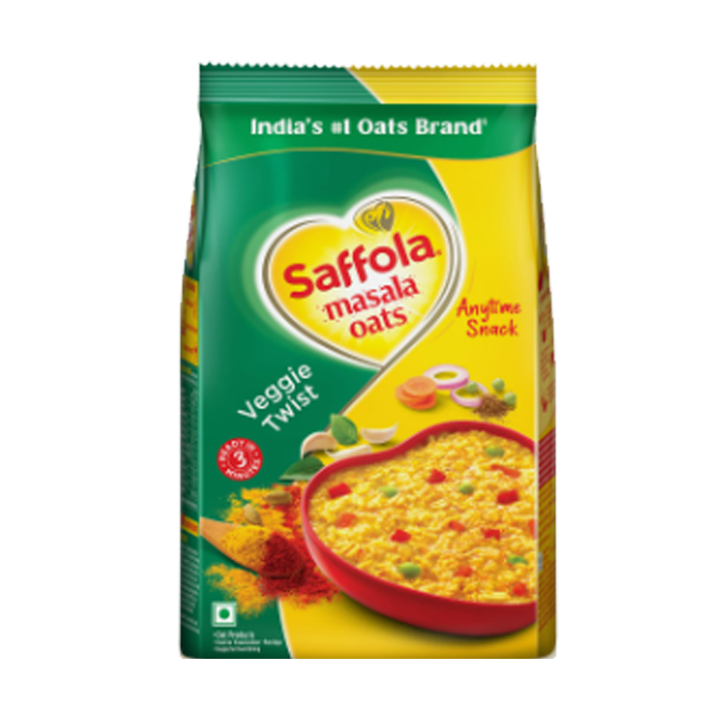 Picture of Saffola Veggie Twist Masala Oats - 500g