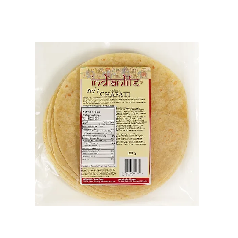 Picture of Indianlife Chapati Wrap FRZ - 500g