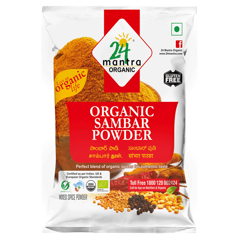 Picture of 24 Mantra Organic Sambar Powder -