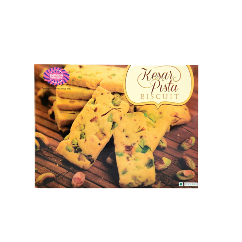 Picture of Karachi Kesar Pista Biscuits - 300g
