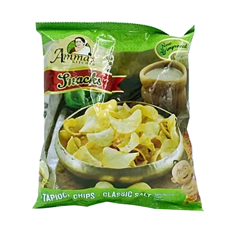 Picture of Ammas Kitchen Tapioca Chips Classic Salt - 200g