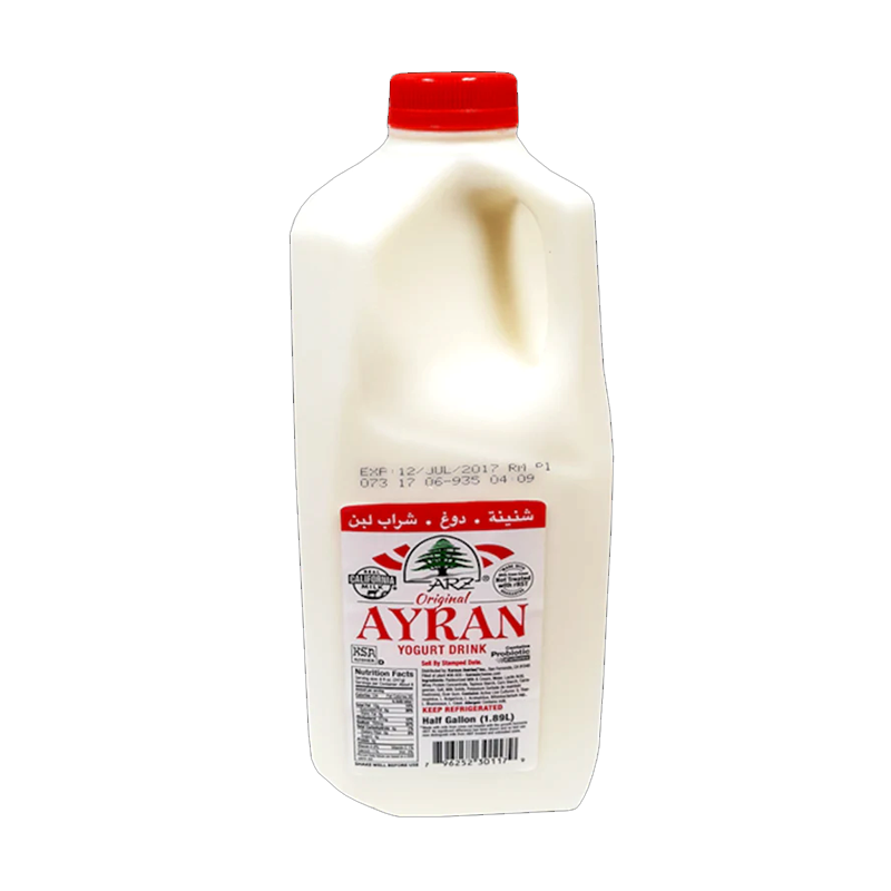 Picture of Arz Ayran Original Yogurt Drink - 1/2gl