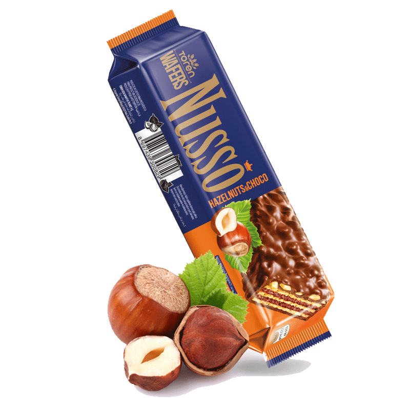 Picture of Nusso Milk Chocolate Wafer With Hazelnut - 38g