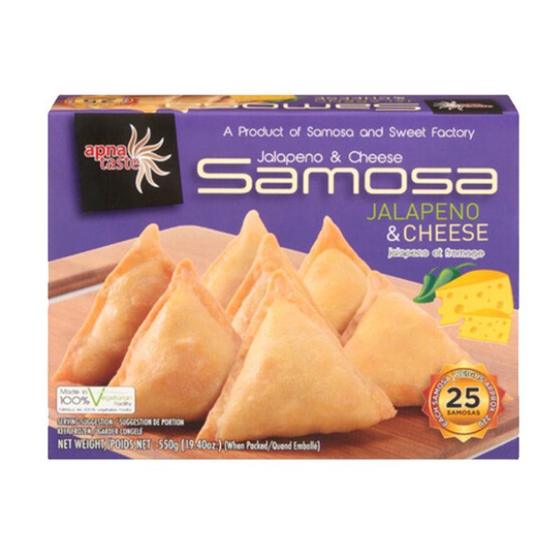 Picture of Apna Taste Jalapeno & Cheese Samosa FRZ - 550g*25
