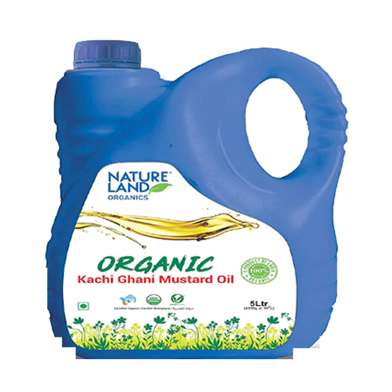 Picture of Nature Land Organic Sunflower Oil - 5lt