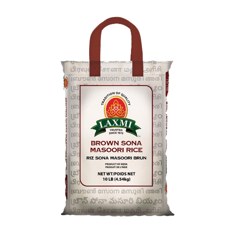 Picture of Laxmi Sona Masoori Brown Rice - 10lb