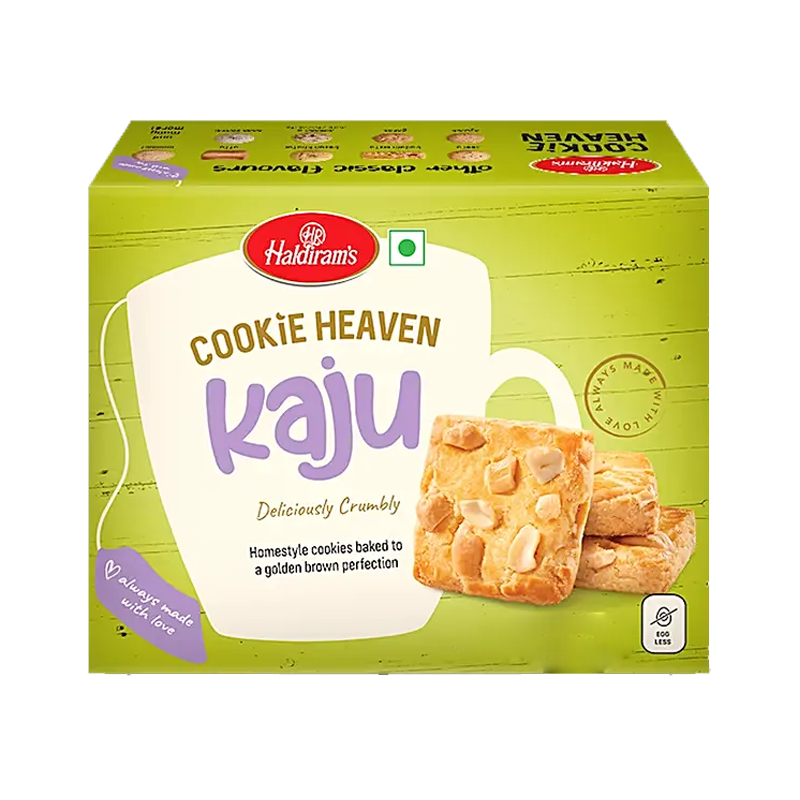 Picture of Haldirams Cookie Heaven Kaju Cookies - 7oz