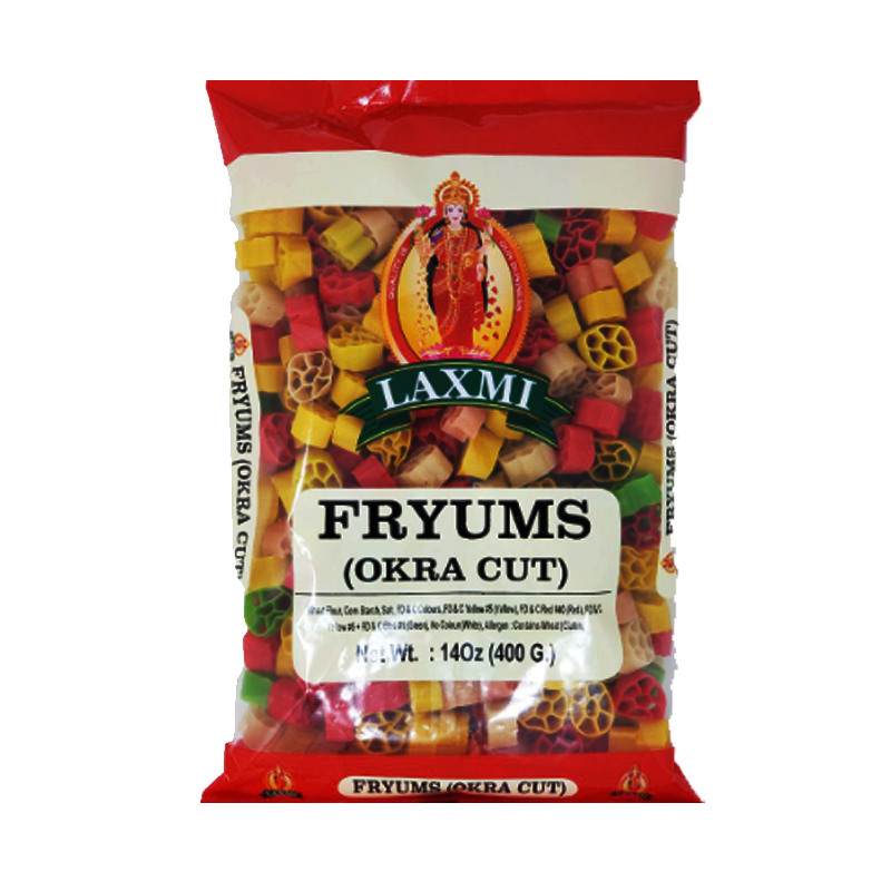 Picture of Laxmi Okra Cut Fryums - 400g