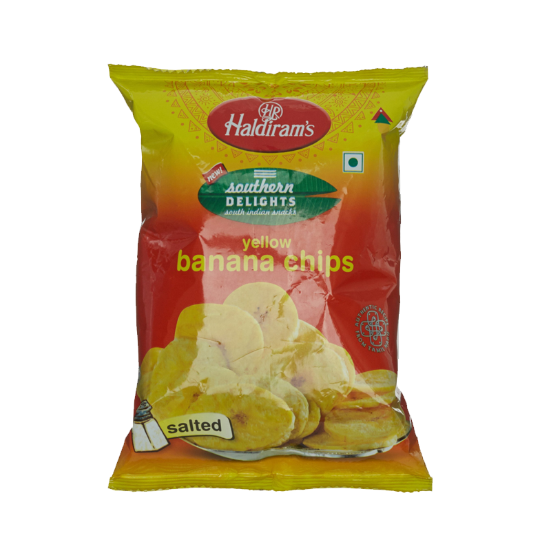 Picture of Haldirams Yellow Salted Banana Chips - 180g