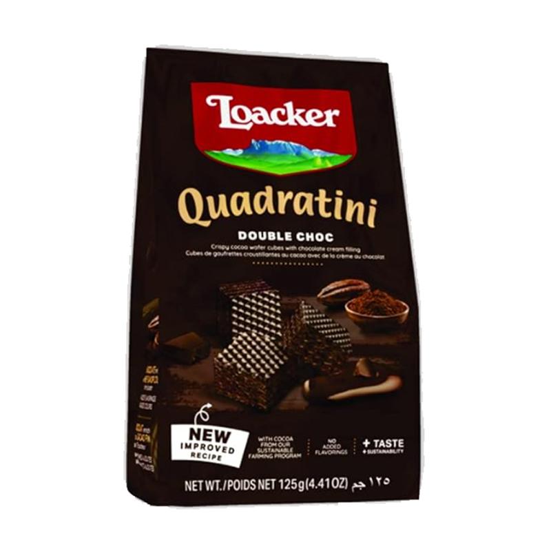 Picture of Loacker Quad Wafer Double chocolate - 250g