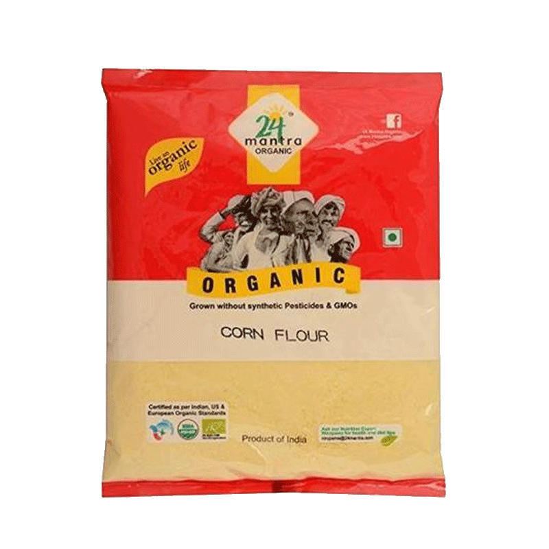 Picture of 24 Mantra Organic Corn Flour - 4lb