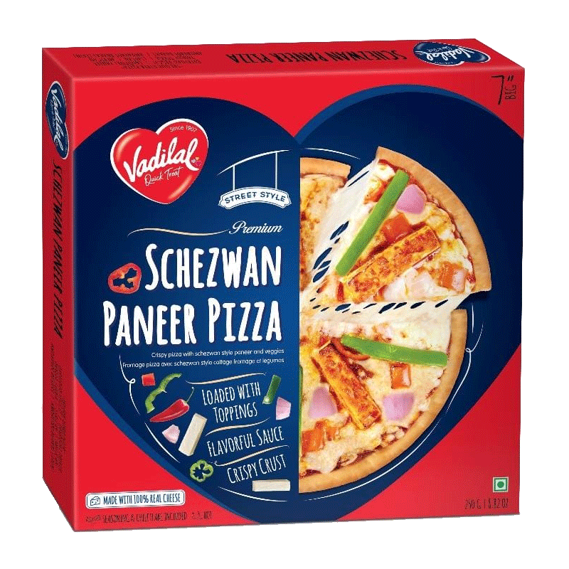Picture of Vadilal Pizza Schezwan Paneer 7In FRZ - 250g