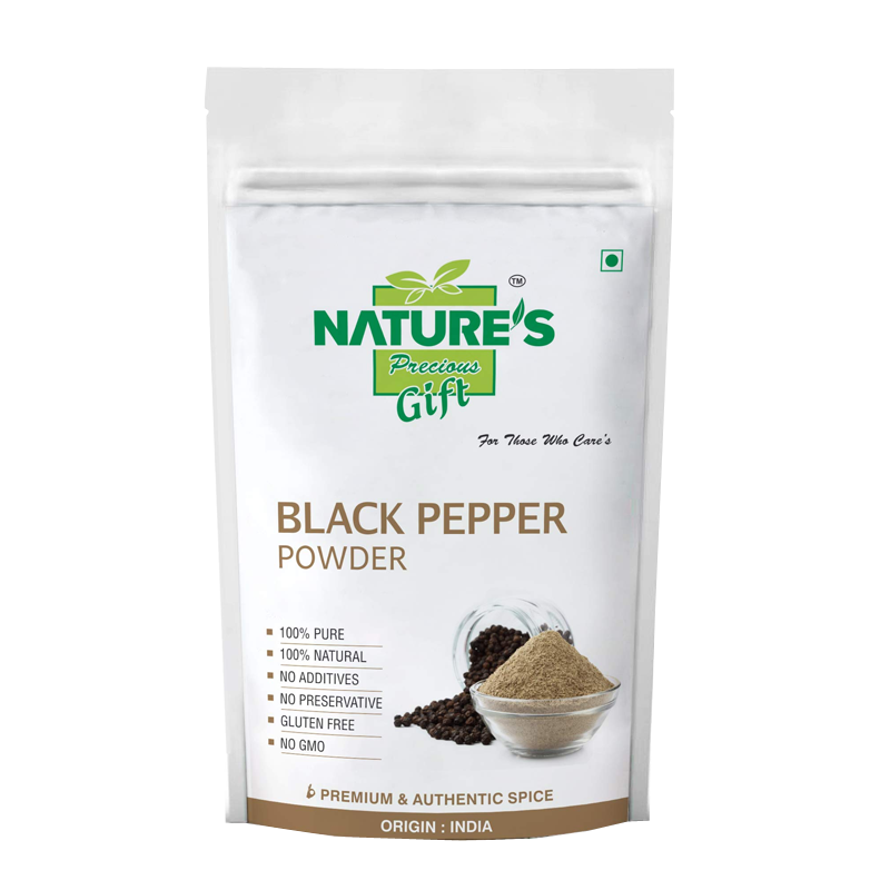 Picture of Indias Nature Black Pepper Powder -200g