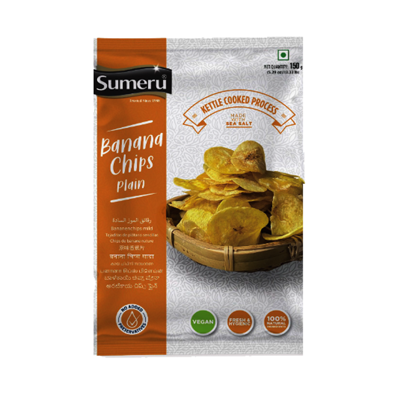 Picture of Sumeru Banana Plain Chips-150g
