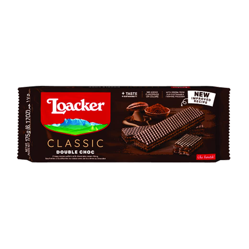 Picture of Loacker Classic Wafer Double Chocolate - 175g