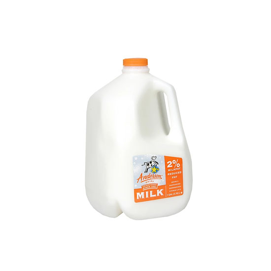 Picture of Andersen Milk 2% Fat - 1gl